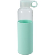 EXCELLENT Láhev na nápoje skleněná s obalem 550 ml modrá KO-170487100modr