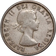 Kanada, Alžbeta II., 50 centov 1957