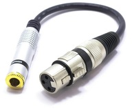 Kabel XLR - jack 6,3 mm Vitalco 11091 0,1 m