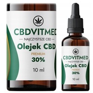 Olejek konopny CBD Cbdvitmed 30% Premium 10 ml