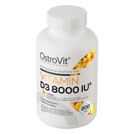 Suplement diety OstroVit Vitamin D3 8000 IU witamina D tabletki 200 szt.