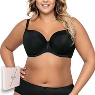 Podprsenka AVA 1263 vyztužená Full černá 100D podprsenka pohodlná pevná