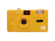 Žltý analógový fotoaparát KODAK M35 35 mm film