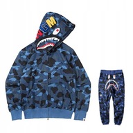 DRES BAPE TYPU SHARK BLUZA SPODNIE ROZMIARY