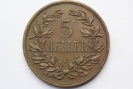5 HELLER GERMAN VÝCHODNÁ AFRIKA 1908 J Nr. 2