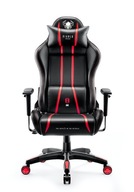 Fotel gamingowy Diablo Chairs X-One 2.0 ekoskóra czarno-czerwony