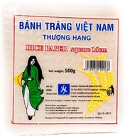 Papier ryżowy Thuong Hang kwadratowy 16 cm 500 g