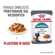 Royal Canin Hairball Care w sosie 3x 85 g