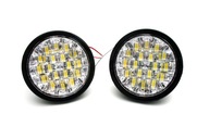 Światła LED do jazdy dziennej | okrągłe ø 90 mm DRL 10