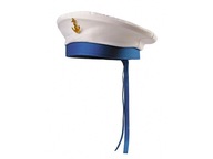 Czapka marynarza Kraszek biało-niebieska