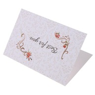 6 Pieces reative Envelope Thank You Greeting C