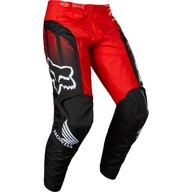 Spodnie cross enduro FOX 180 HONDA BLACK/RED 2022