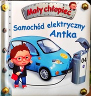 Mały chłopiec. Samochód elektryczny Antka Emilie Beaumont