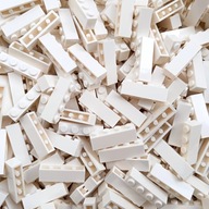 LEGO Tégla építőkocka 1x4 Fehér 301001 3010 - 50db