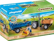 PLAYMOBIL Country 71249 Traktor z przyczepą