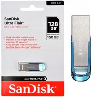Szybki PENDRIVE Sandisk USB 3.0 ULTRA Flair 128 GB