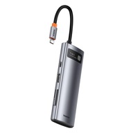 BASEUS ADAPTER HUB USB-C USB3.0 HDMI PD 100W TF/SD