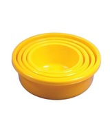 WEST kerek műanyag tál 4 db.