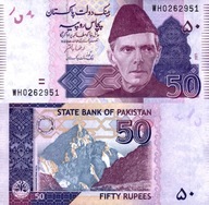 # PAKISTAN - 50 RUPII - 2021 - P-NEW - UNC