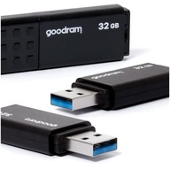 Szybki PENDRIVE GOODRAM UME3 32GB USB 3.0 czarny z zatyczką