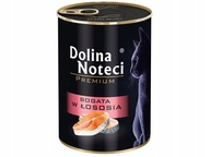 Mokra karma dla kota Dolina Noteci łosoś 0,4 kg