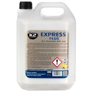 K2 express plus Szampon samochodowy z woskiem 5L