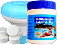 Multi tablety 20g + plavák dávkovač chlór
