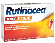 Rutinacea Max C1000, rutozyd +cynk + selen + wit.D