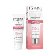 Krem nawilżający do twarzy Eveline Cosmetics 50 SPF na dzień 30 ml