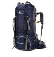 Plecak turystyczny Free Knight Trekking 60L 41-60 l odcienie niebieskiego