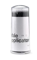 APLIKÁTORY MIKROKEFKY NA RIASY 100ks BLACK 1,2mm