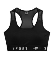 Stanik sportowy 4F XS czarny