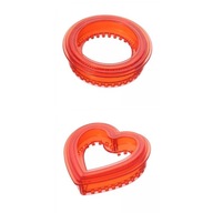 2Pieces DIY Sandwich Cutter and Heart and Round