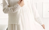 Jomar sweterek dziecięcy biały akryl rozmiar 128 (123 - 128 cm)