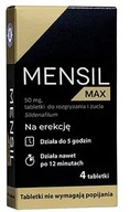 MENSIL MAX 50 MG WSPOMAGA WZÓD ELEKCJĘ 4 TABLETKI DO ŻUCIA