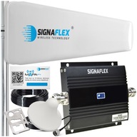 Wzmacniacz antenowy Signaflex WZMACNIACZ SYGNAŁU TELEFONU GSM 50 dB