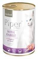 Mokra karma dla kota Piper królik 0,4 kg