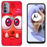 Plecki Macktel do Motorola Moto G71 5G ART FOTO CASE KWIATY wielokolorowy zwierzęta motyle