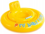 Fotelik do nauki pływania Intex My Baby Float żółty 56585