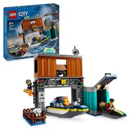 LEGO City 60417 Policyjna motorówka i kryjówka złodziejaszków