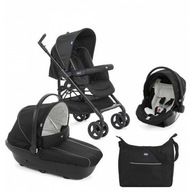 Chicco Trio-System Sprint Black Kinderwagen, Black Night