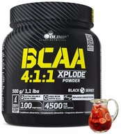 OLIMP BCAA 4:1:1 XPLODE POWDER 500g Regeneracja Aminokwasy poncz owocowy