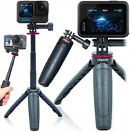 Statyw stołowy Ulanzi Kijek Selfie Stick Statyw MT-09 do GoPro 25,1 cm czarny