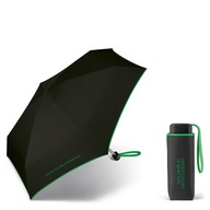 Malý dáždnik BENETTON vetruodolný čierny
