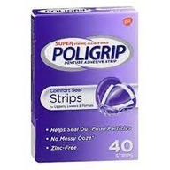 Poligrip Comfort Strips 40 szt. - Paski do protez