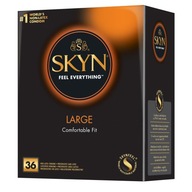 Prezerwatywy SKYN LARGE bez lateksu rozmiar XL 36