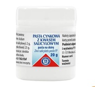 Pasta cynkowa z kwasem salicylowym Hasco-Lek 20 g