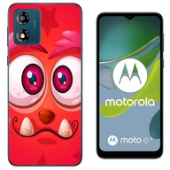 ETUI PLECKI FOTO Case OBUDOWA Pokrowiec WZORY SZKŁO do Motorola Moto E13