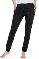 Cornette piżama damska bawełna 909 czarny rozmiar M