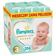 Pieluszki Pampers Premium Care Rozmiar 3 37 szt.